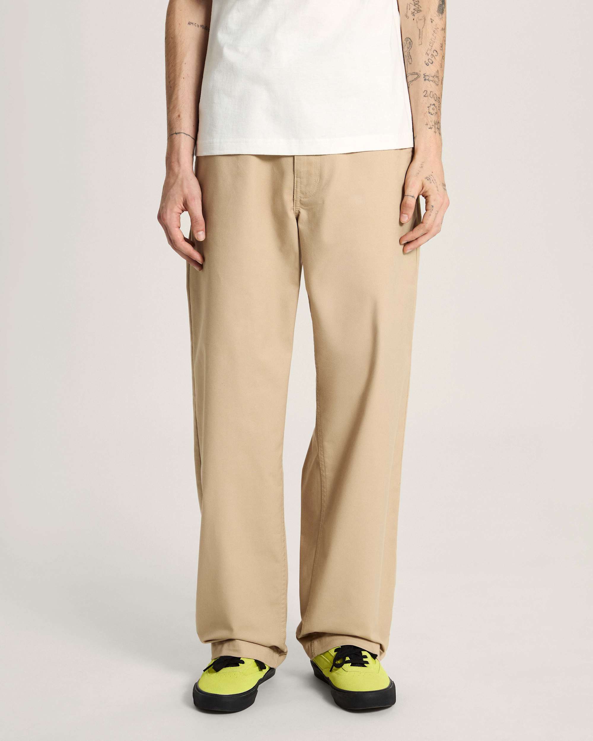 Pantalon chino large Authentic VANS Beige ALT2