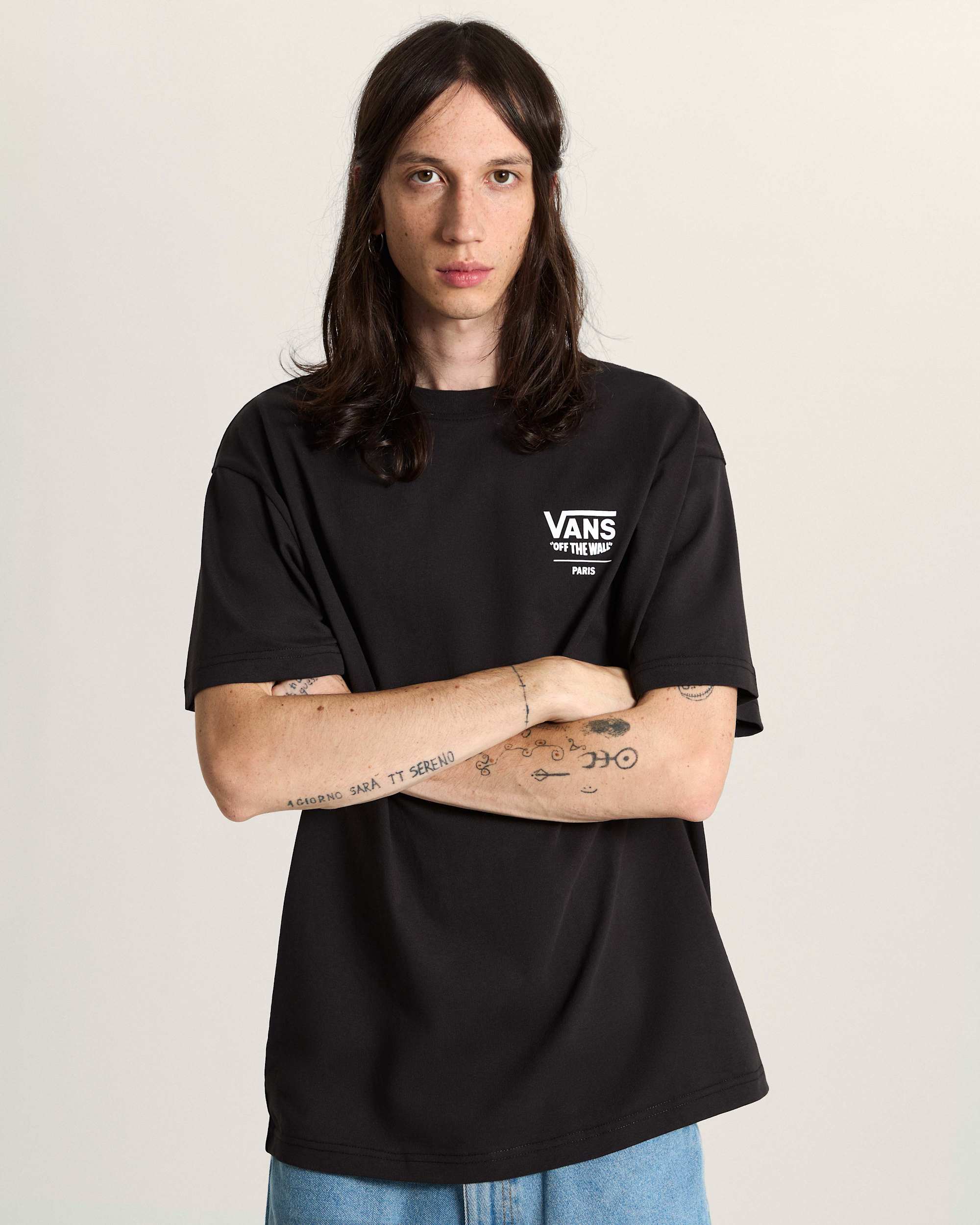 MN 2025 VANS CITY TEE PARIS Black VANS Negro alt2