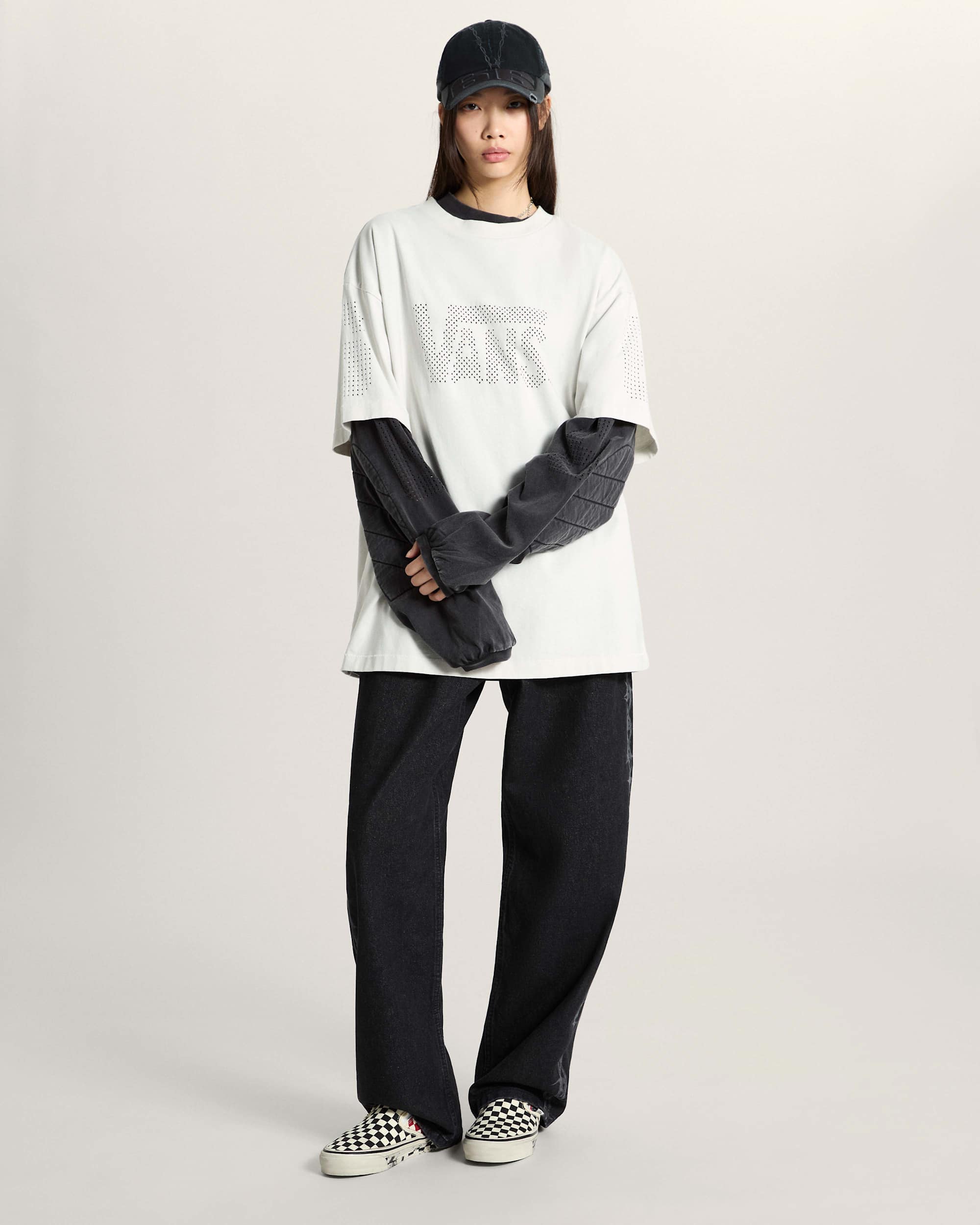 AOD by Slam Jam Lasered TShirt VANS White ALT8