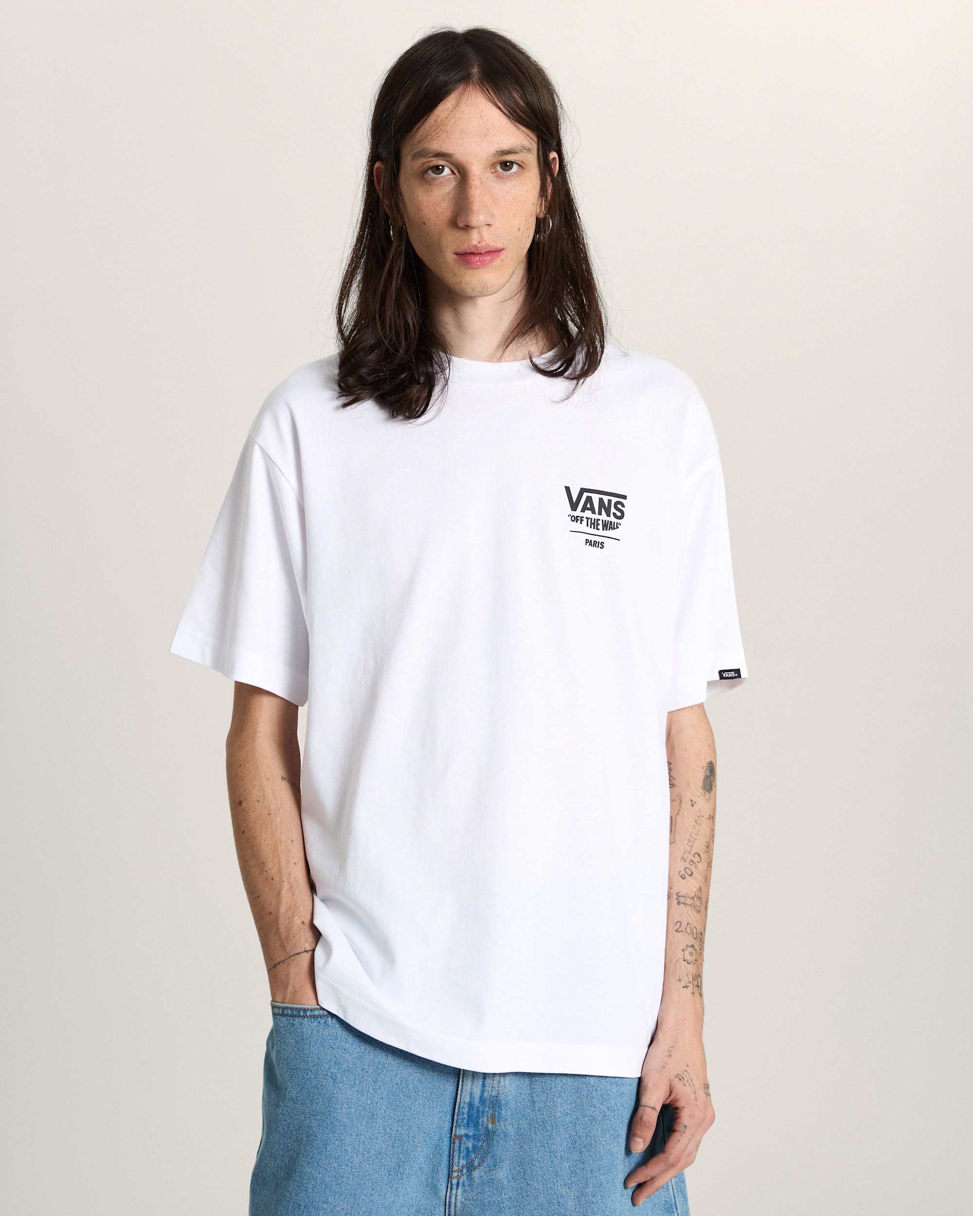 MN 2025 VANS CITY TEE PARIS White VANS Blanco alt2