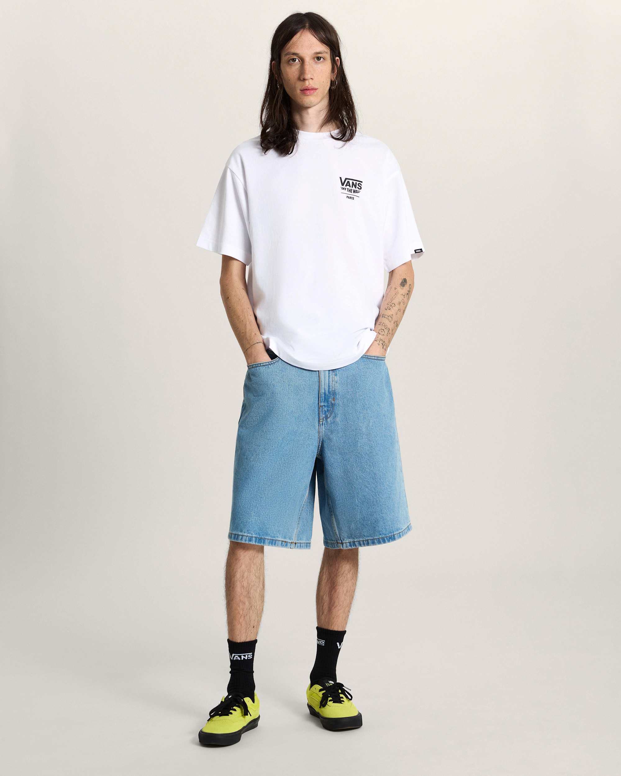 MN 2025 VANS CITY TEE PARIS White VANS Blanco alt4