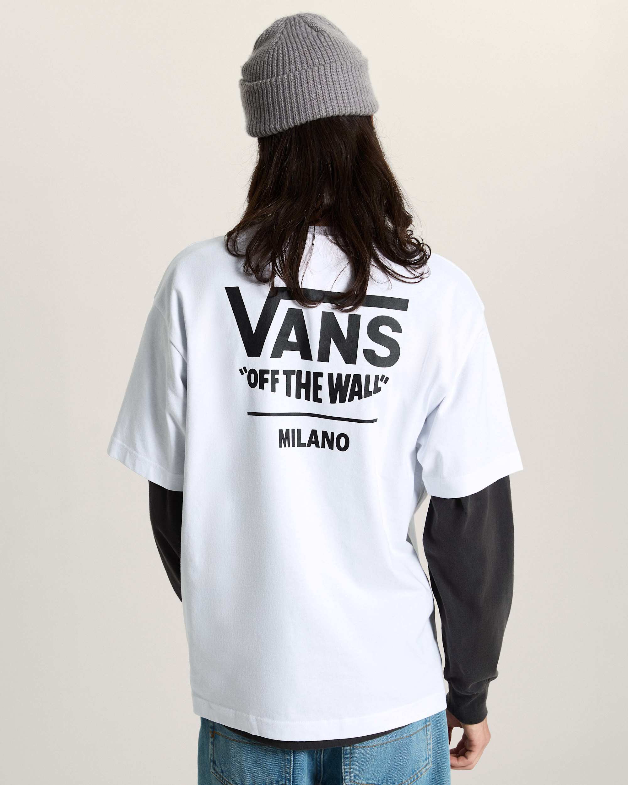 MN 2025 VANS CITY TEE MILANO White VANS Blanco alt3