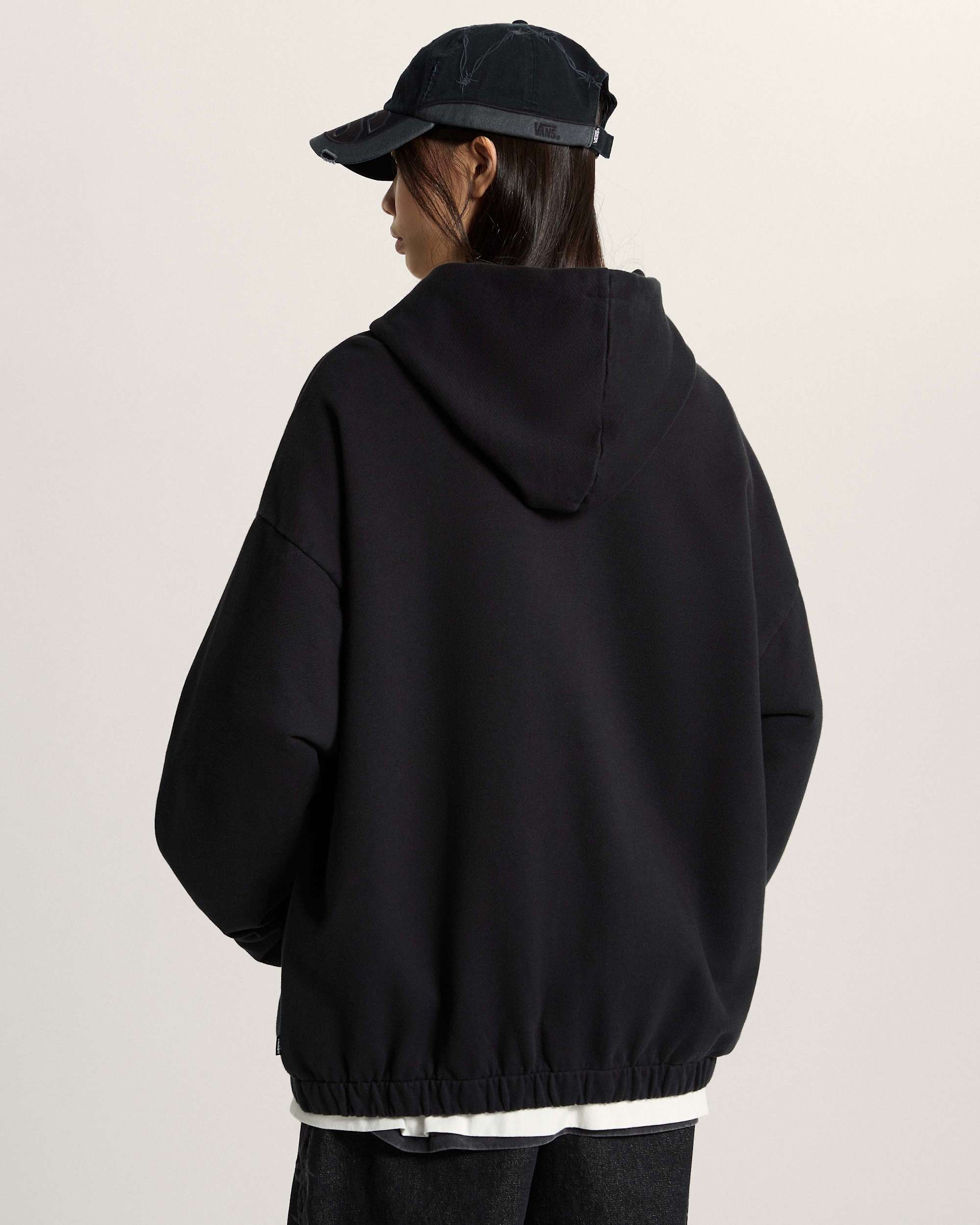 AOD by Slam Jam T Kapuzenjacke VANS Schwarz ALT9