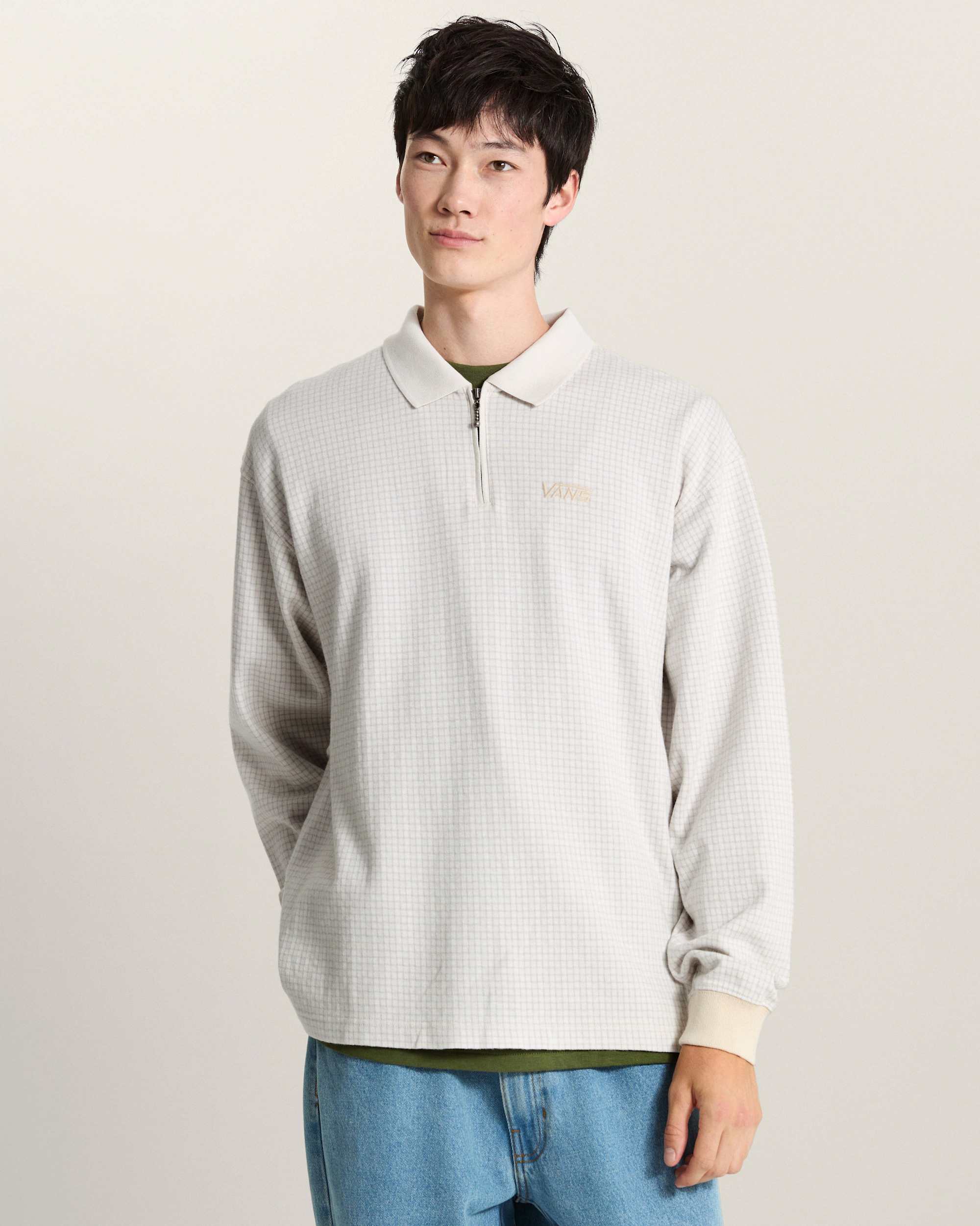 Javon Long Sleeve Knit VANS White ALT2