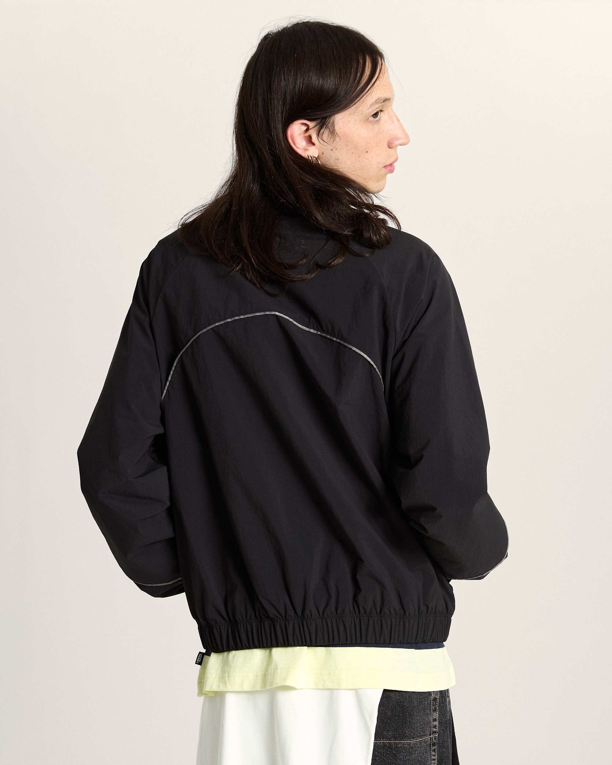 Foster Track Jacket Black VANS Zwart alt3