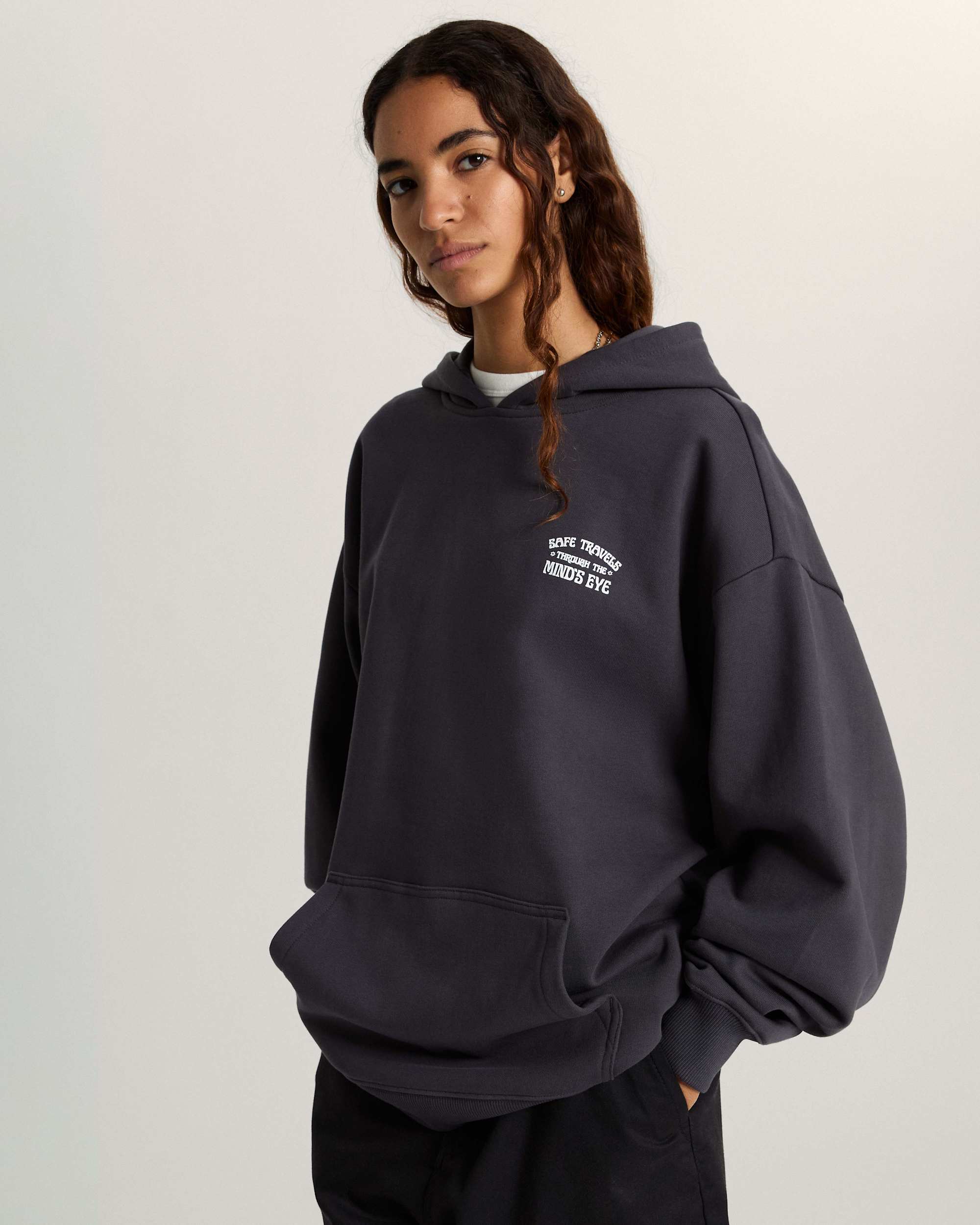 Minds Eye OS Hoodie Charcoal Grey VANS Grey ALT2