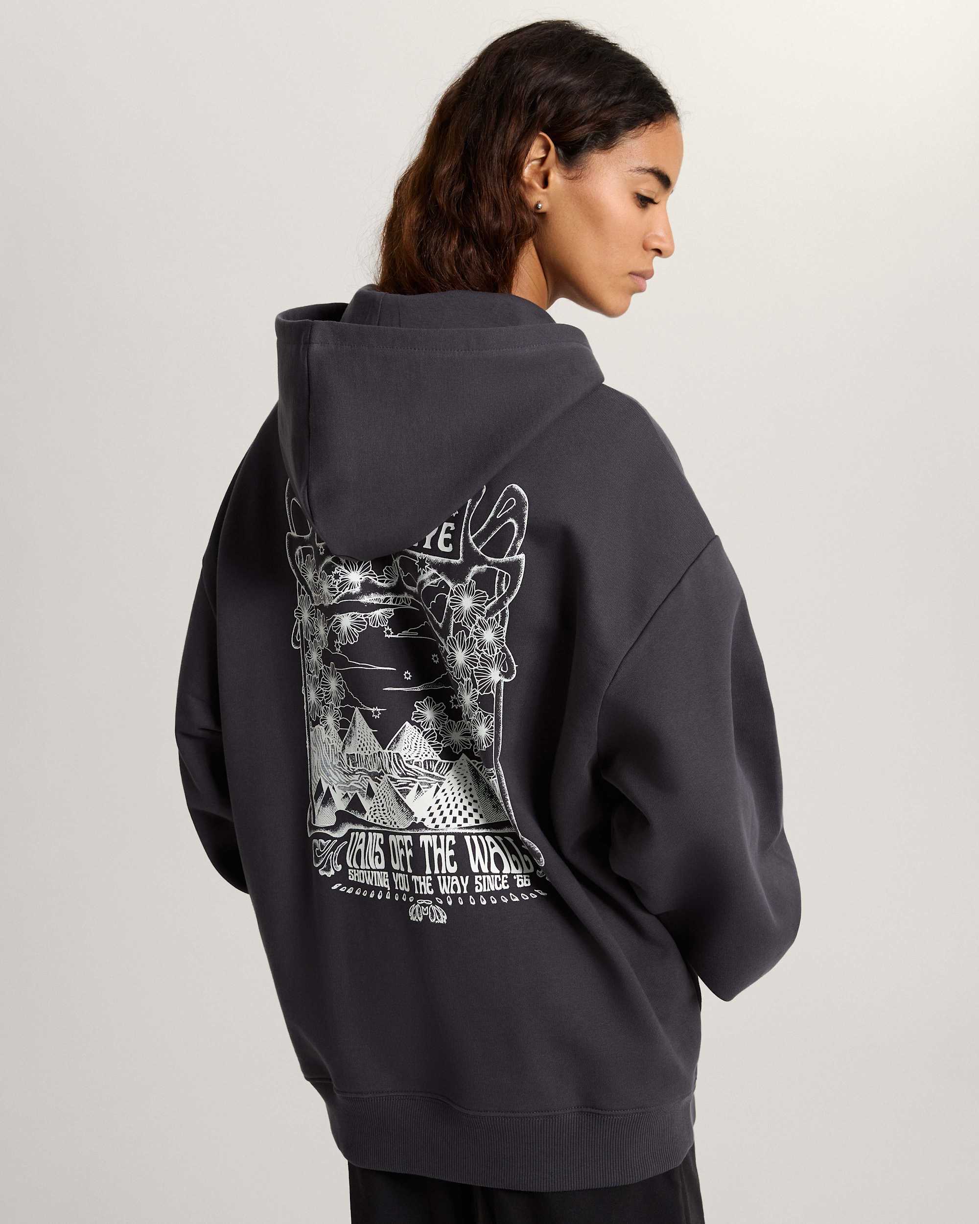 Minds Eye OS Hoodie Charcoal Grey VANS Grey ALT3