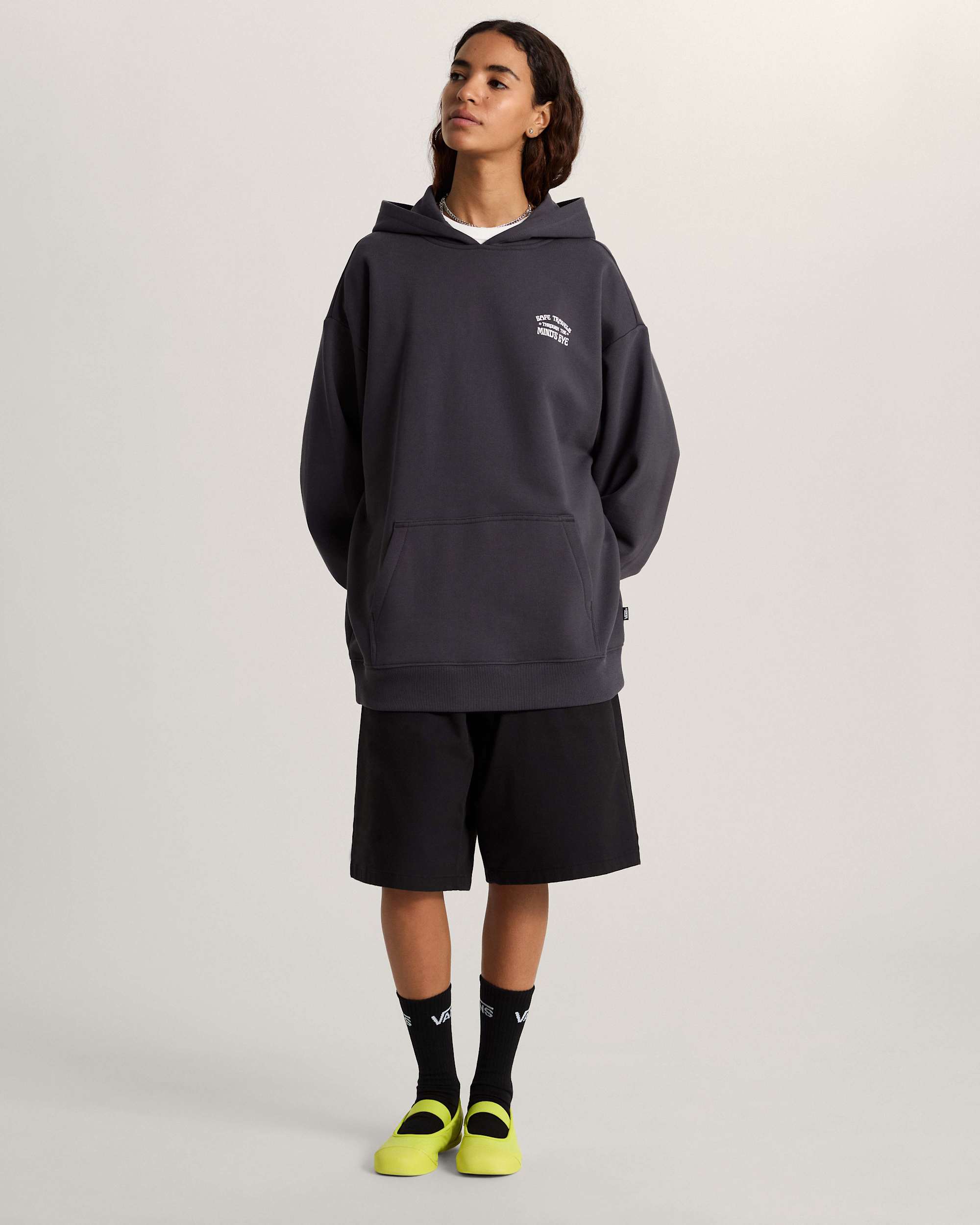 Minds Eye OS Hoodie Charcoal Grey VANS Grey ALT5