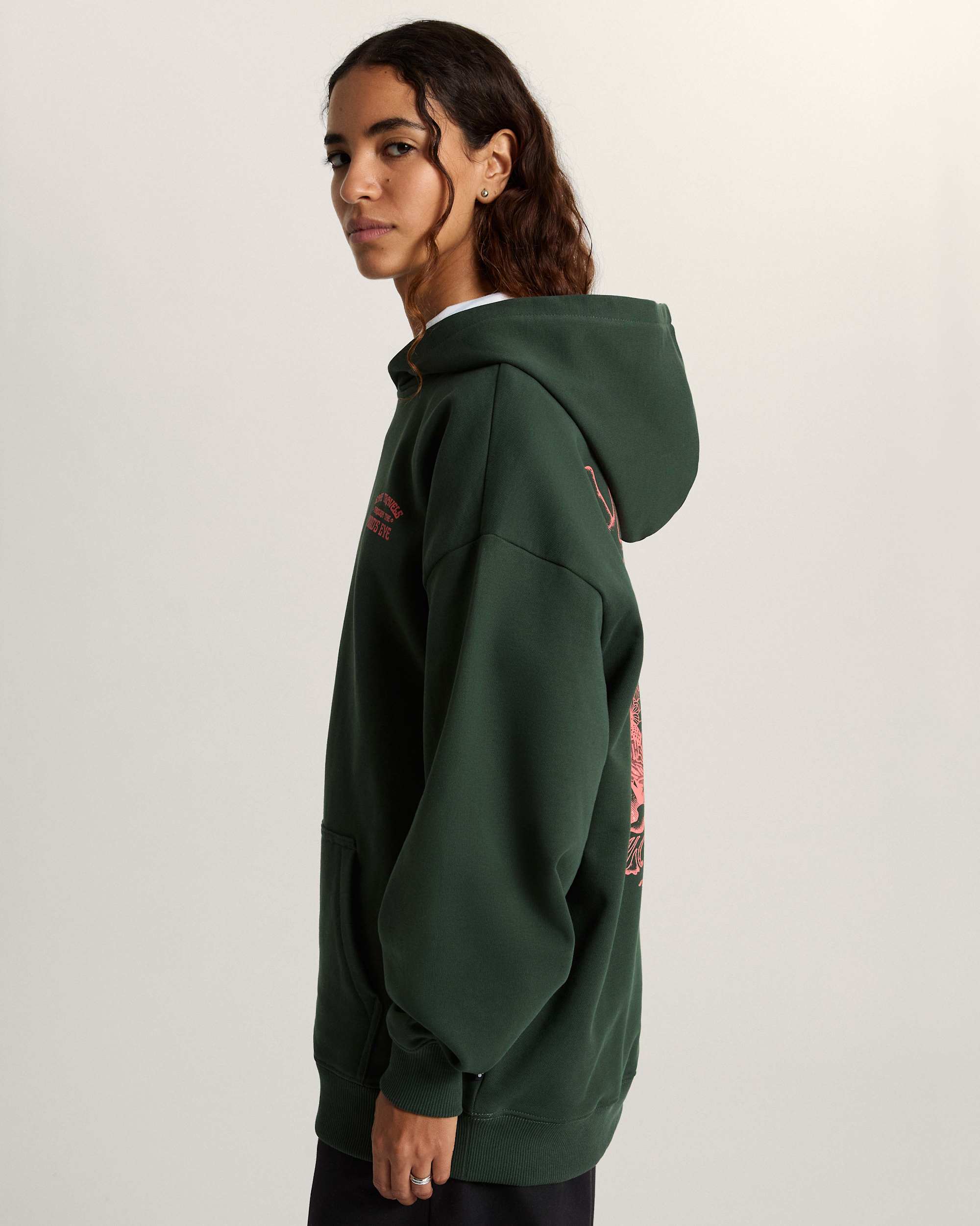 Minds Eye OS Hoodie OIL GREEN VANS Green ALT4