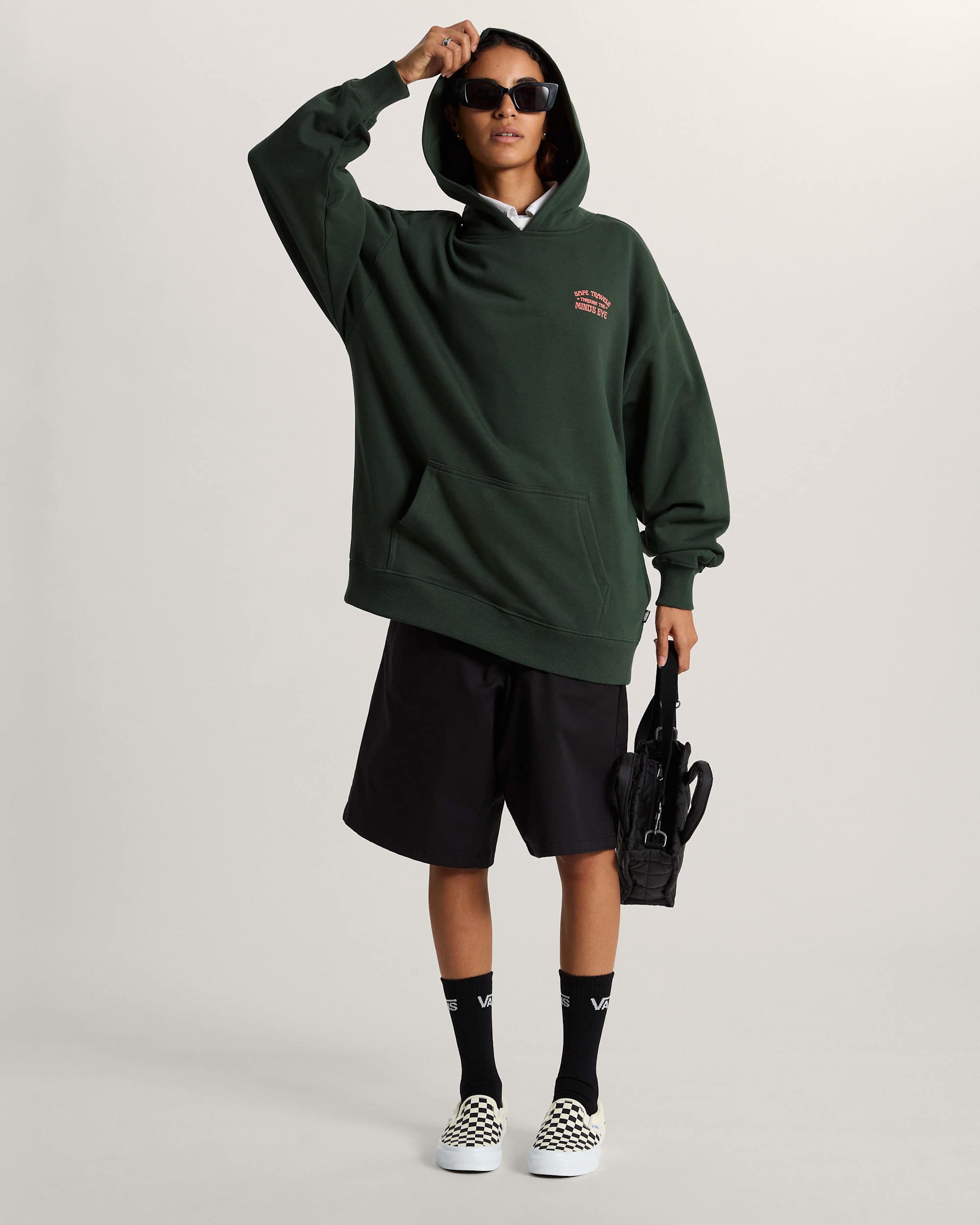 Minds Eye OS Hoodie OIL GREEN VANS Green ALT5