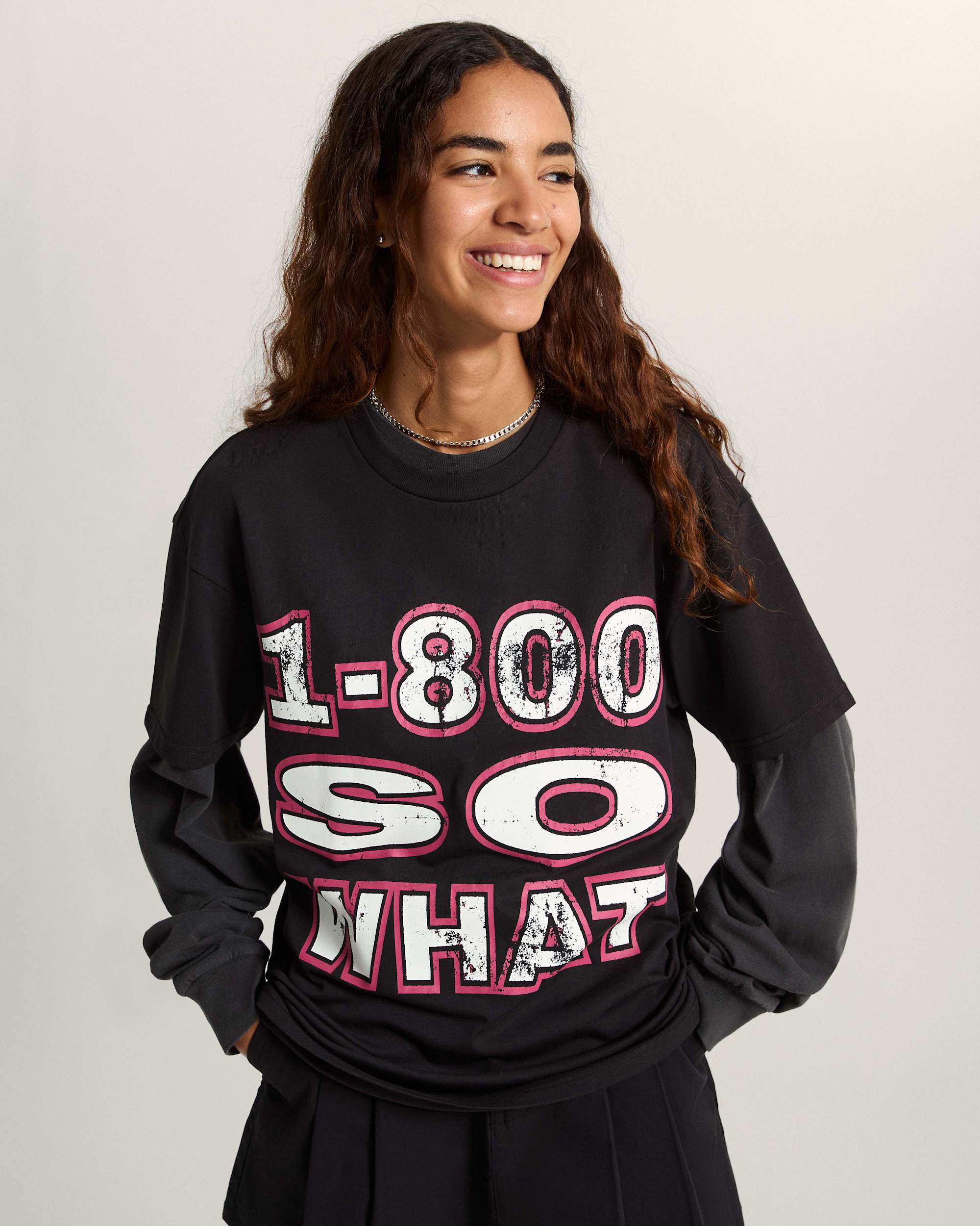 1 800 So What SS Tee Black VANS Nero alt2