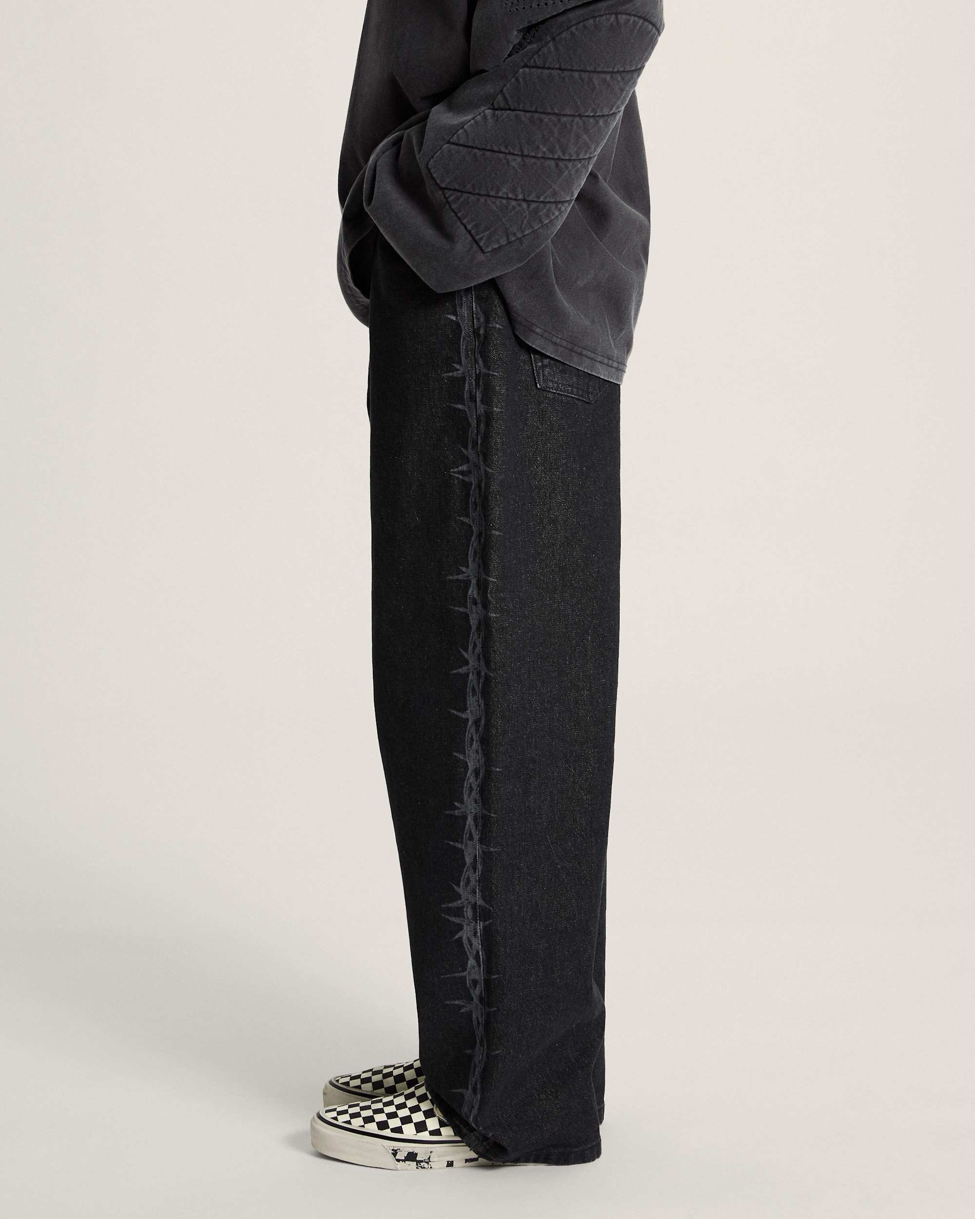 AOD by Slam Jam Denim Trousers VANS Black ALT8
