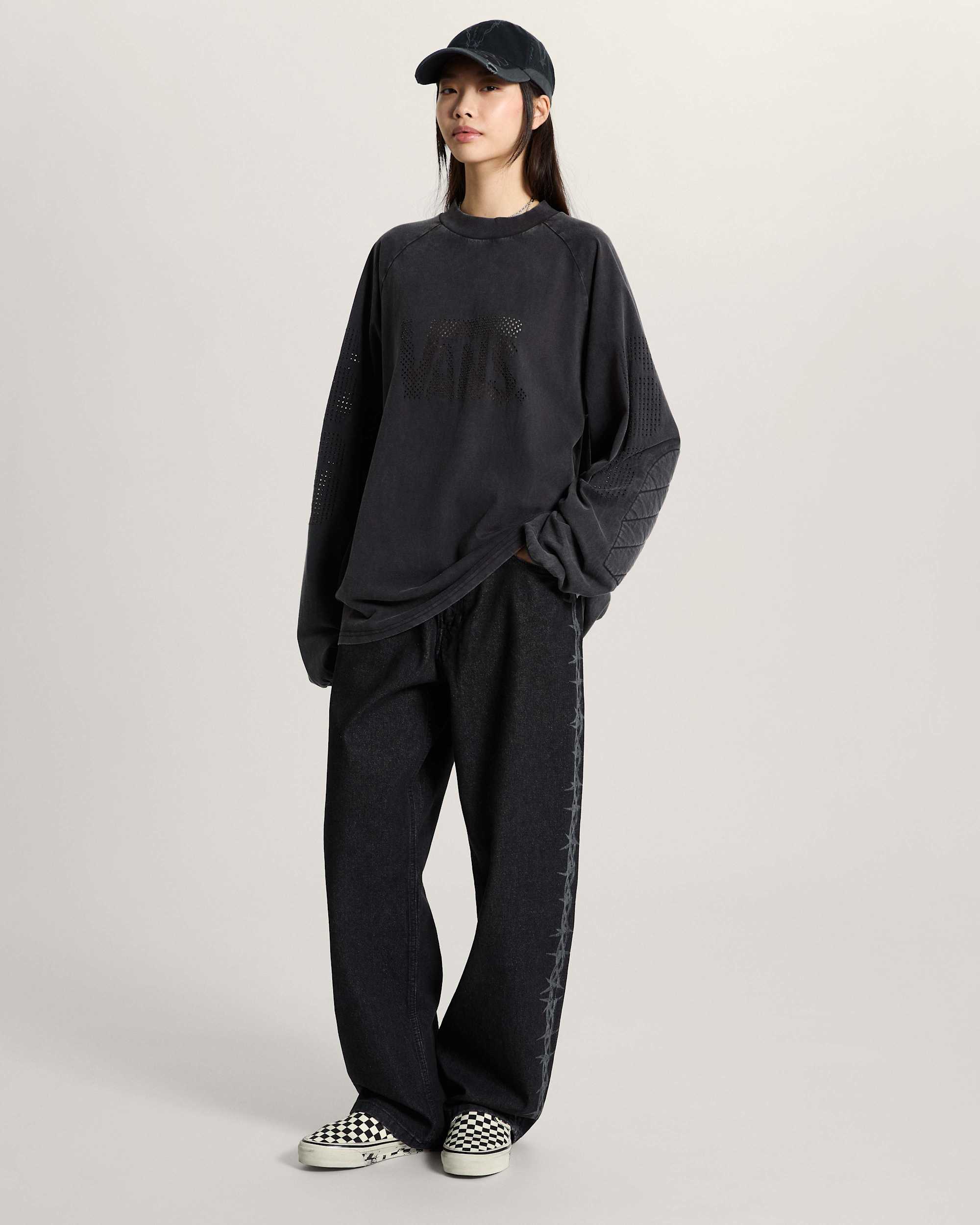 AOD by Slam Jam Denim Trousers VANS Black ALT9