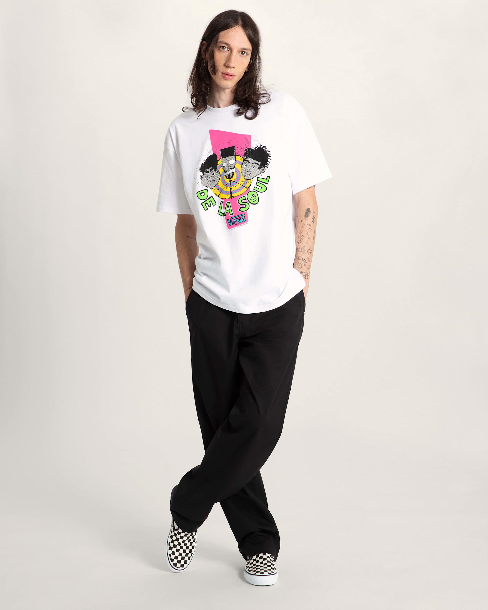 Maglietta De La Soul Plugs VANS Bianco ALT4