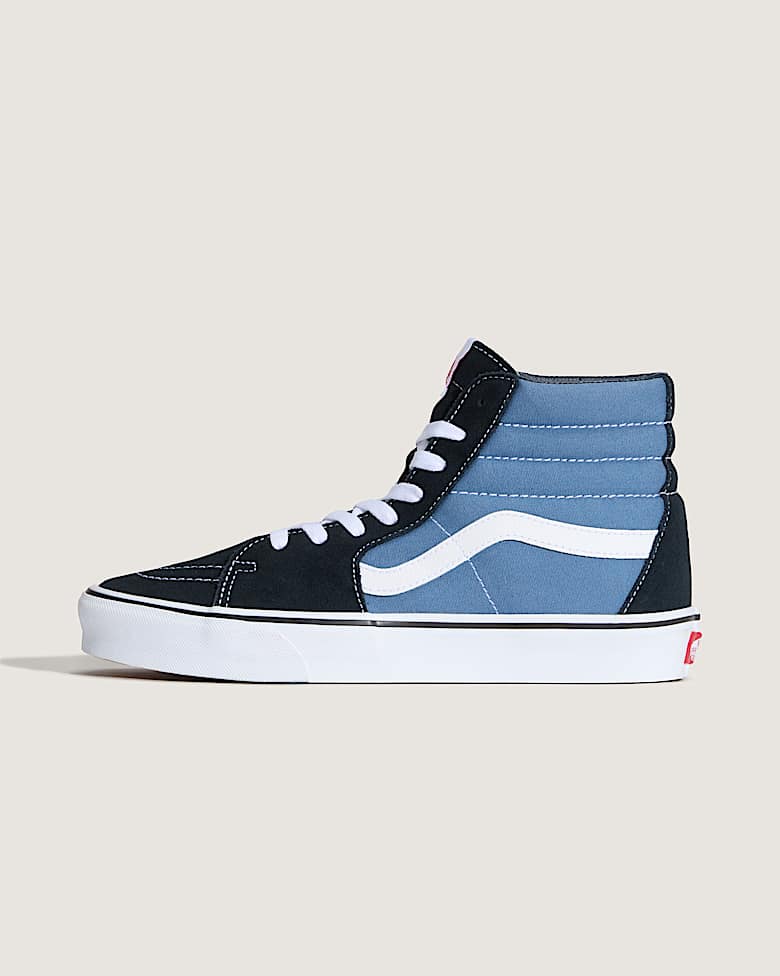 Customs Lightning Bolt Sk8-Hi in Black/White| Vans UK