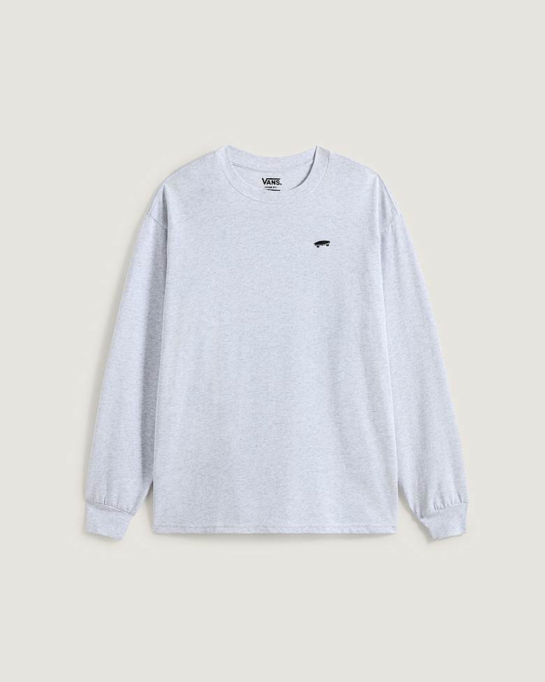 Style 76 Long Sleeve T-Shirt in White| Vans SE
