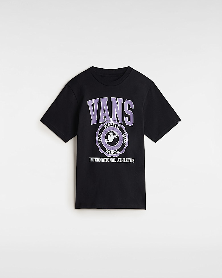 Kids Bone Yard T-Shirt (8-14 Years) in Black| Vans UK
