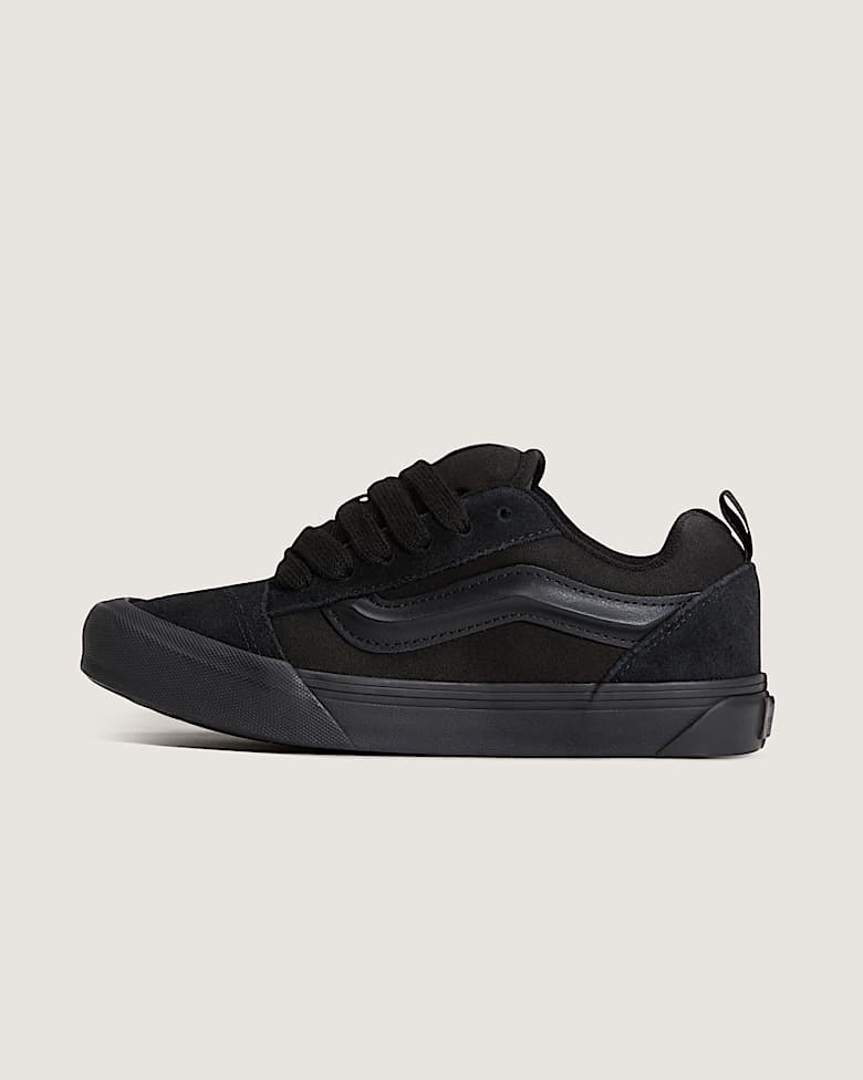 Kids Knu Skool Shoes (4-8 Years) in Black| Vans UK