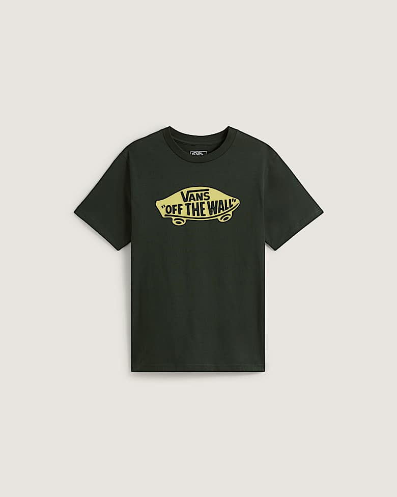 Kids Star Checker T-Shirt (8-14 years) in Black| Vans UK
