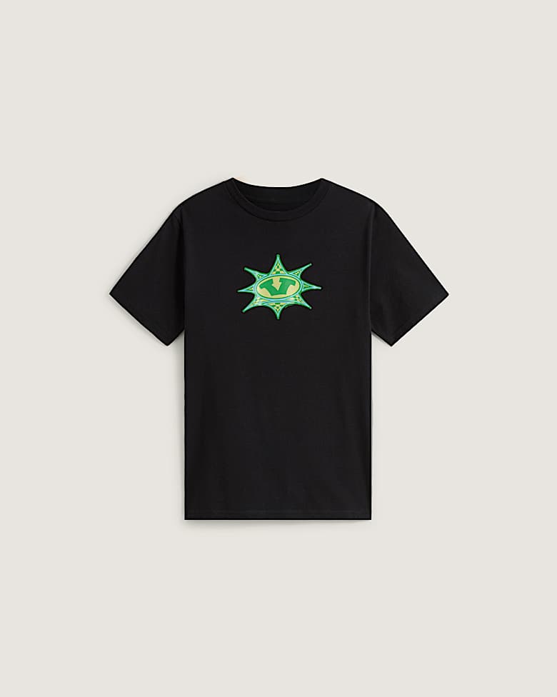 【SATIIIZ】Penkey Star Painting Short-Sleeved T-Shirt Kids Style 76 T-Shirt (8-14 Years) in Yellow| Vans UK