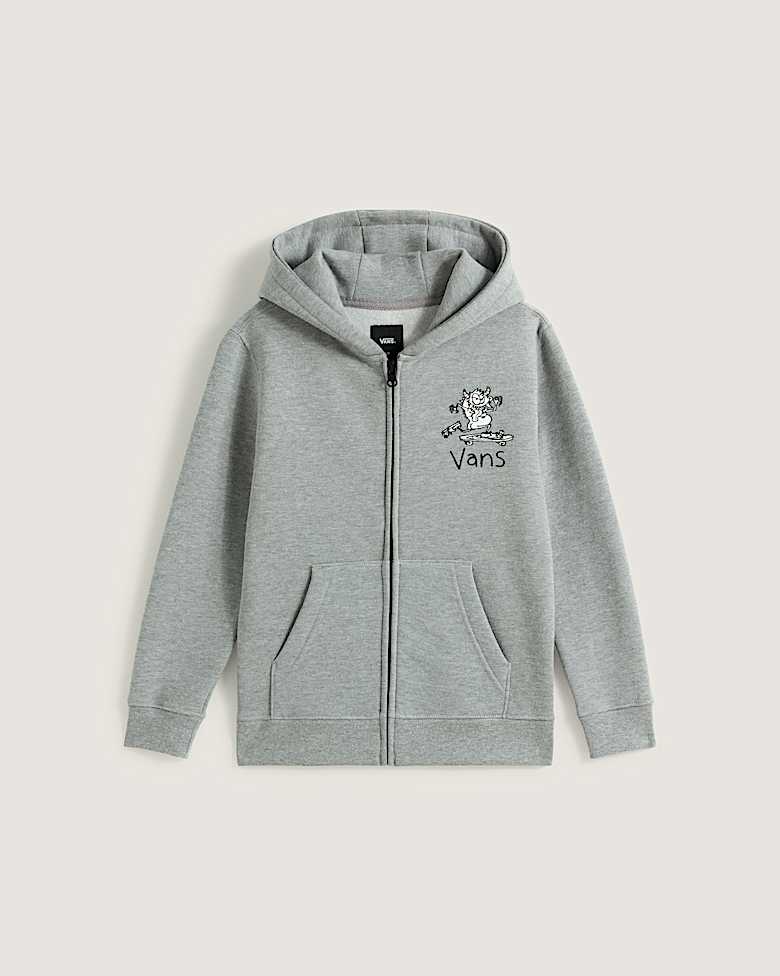 Kids Let Loose Hoodie (8-14 years) in Grey| Vans UK