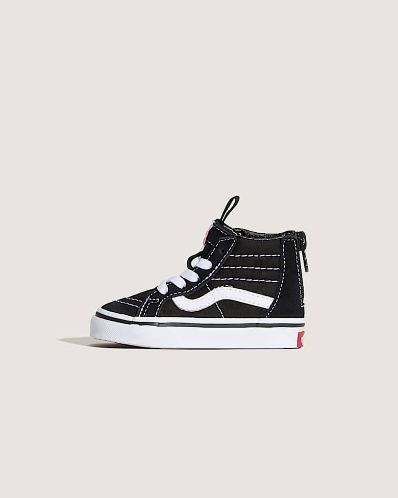 non115115ページ Toddler Sk8-Hi Side Zip Shoes (1-4 Years) in Green| Vans SE
