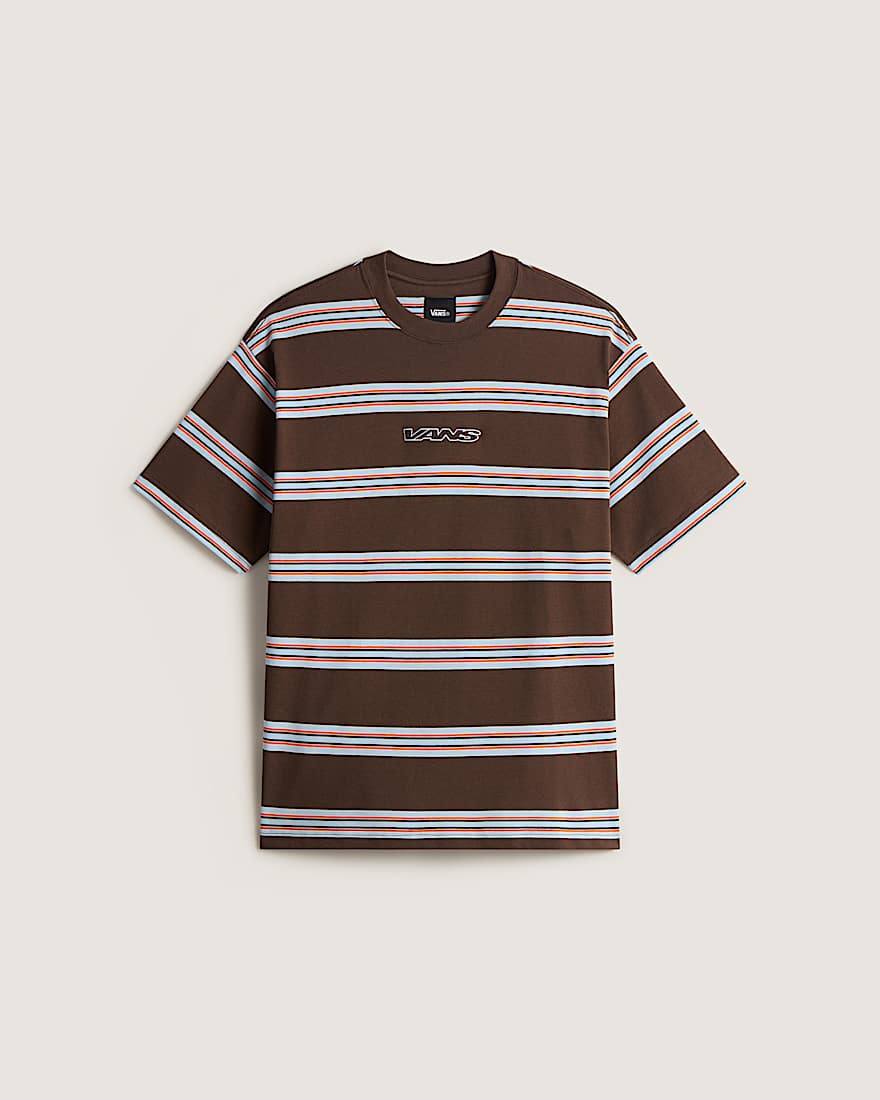 Mesa Stripe TShirt  VANS Braun HERO