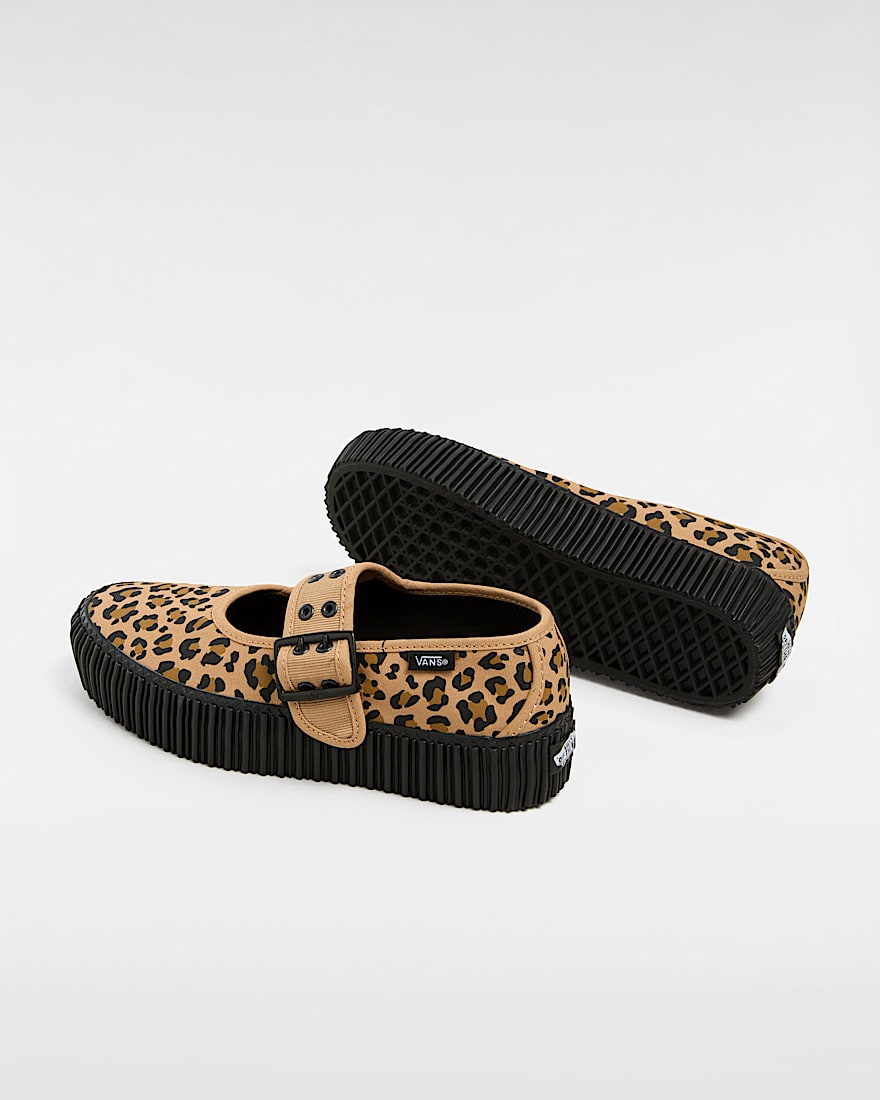 Mary Jane Creeper Shoes VANS Brown ALT2