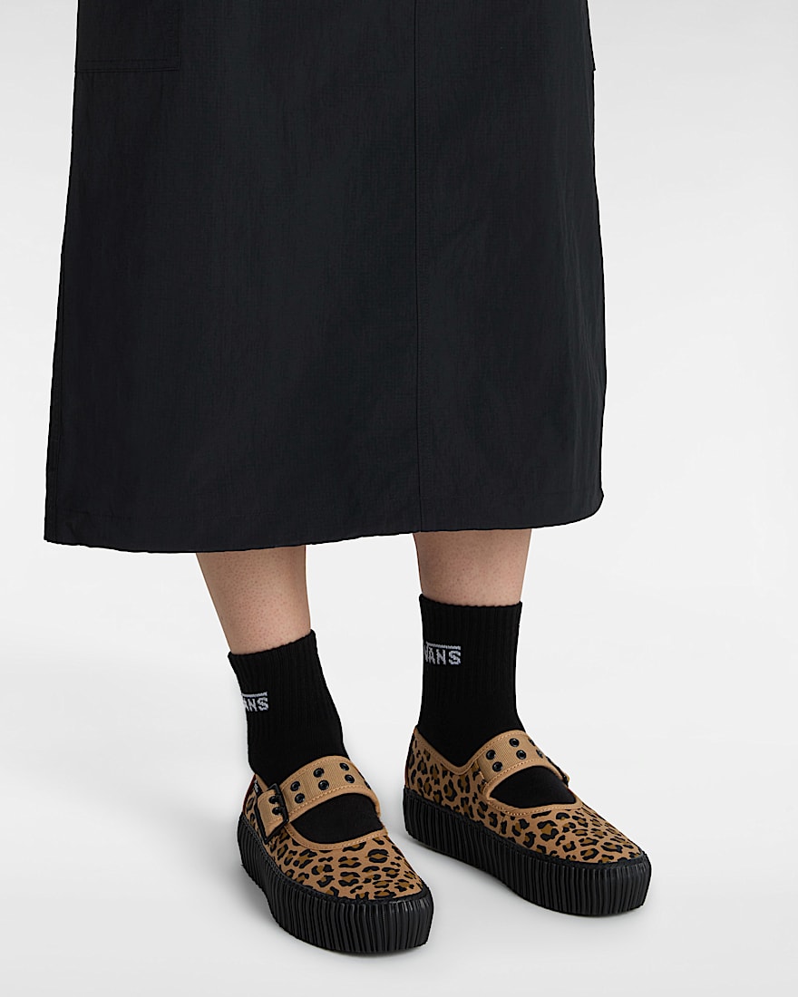 Mary Jane Creeper Shoes VANS Brown ALT4