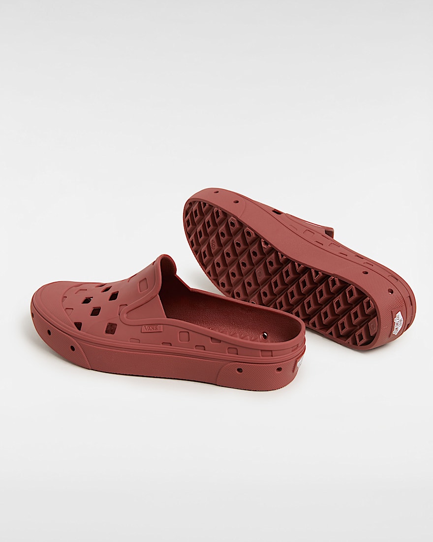 MTE SlipOn Mule TRK Schuhe VANS Rot ALT2