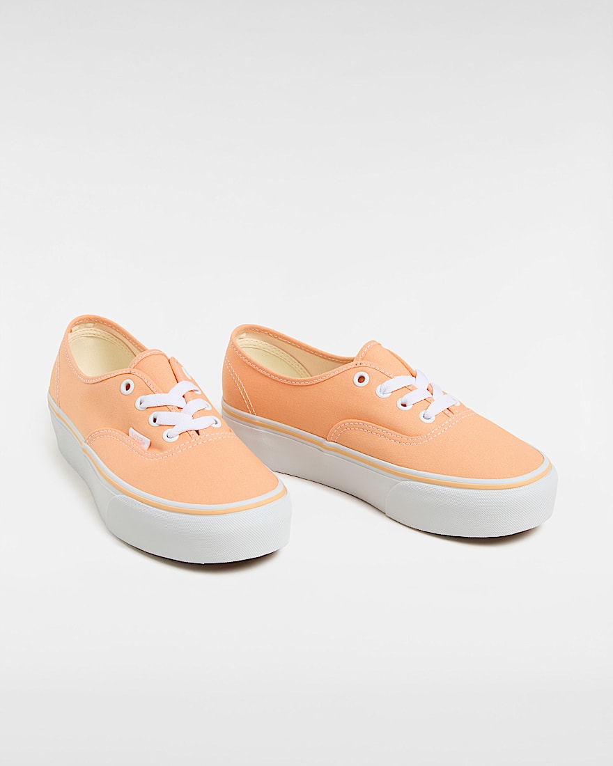 Authentic Plateauschuhe VANS Orange ALT1