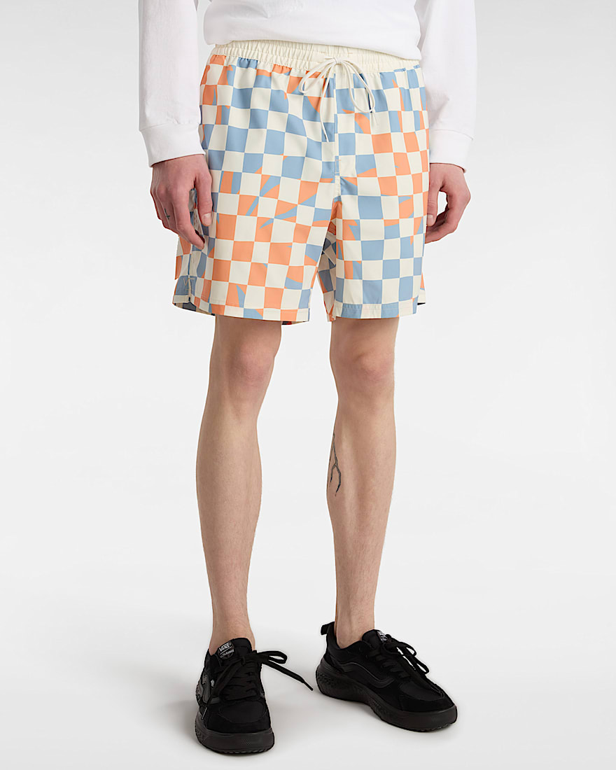 Primary Solid Elastic 17" Boardshorts