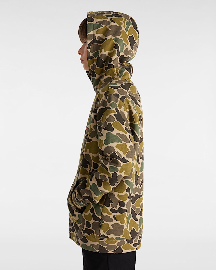 Kids Half Box Camo Pullover (8-14 Years)