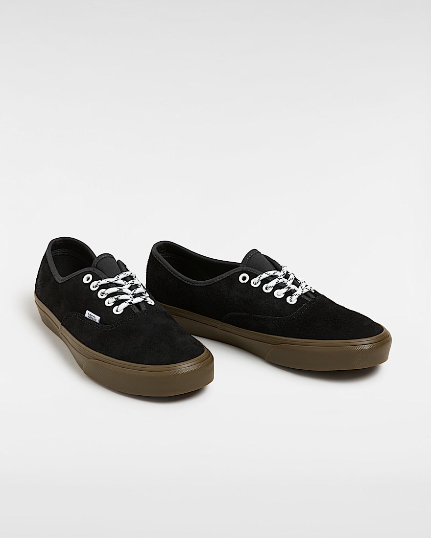Authentic Hairy Suede Shoes VANS Black ALT1