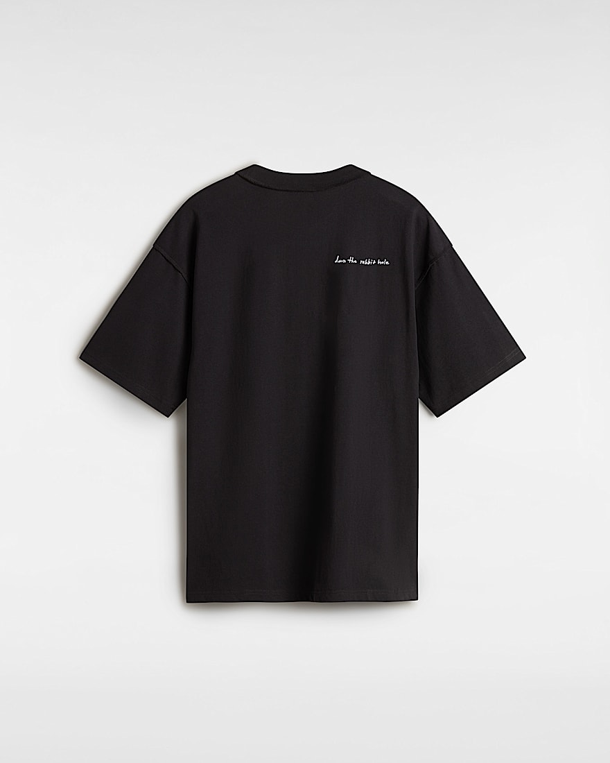 Premium Down the Rabbit Hole TShirt VANS Schwarz ALT1