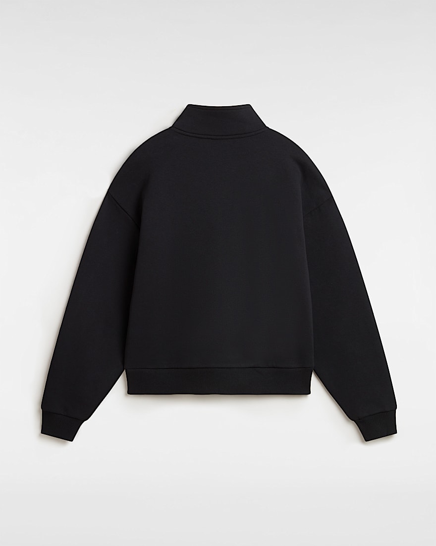 Leighton Mock Neck Sweatshirt VANS Schwarz ALT1
