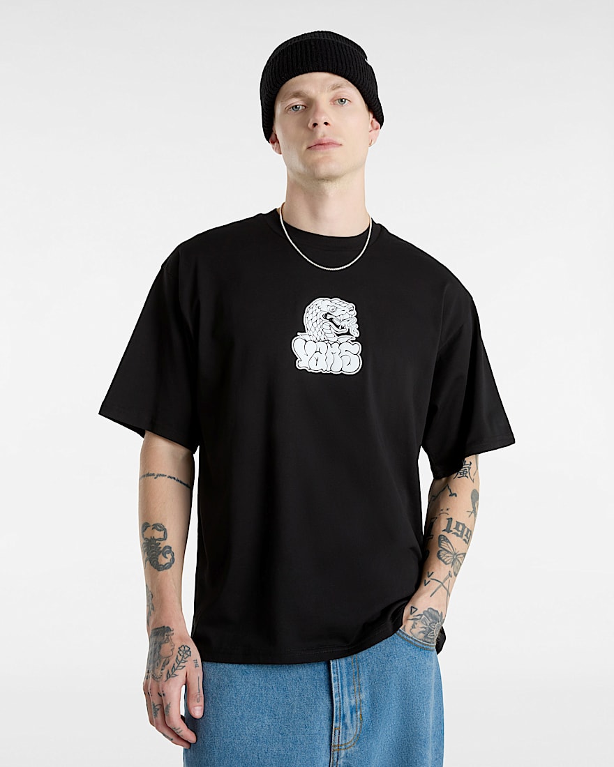 Rattler TShirt VANS Schwarz ALT2
