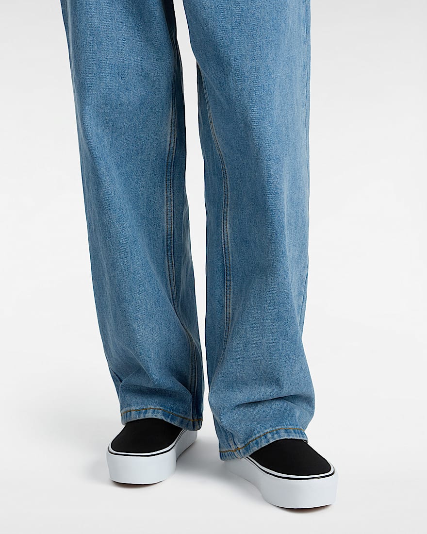 Classic SlipOn Stackform Schuhe VANS Schwarz ALT4