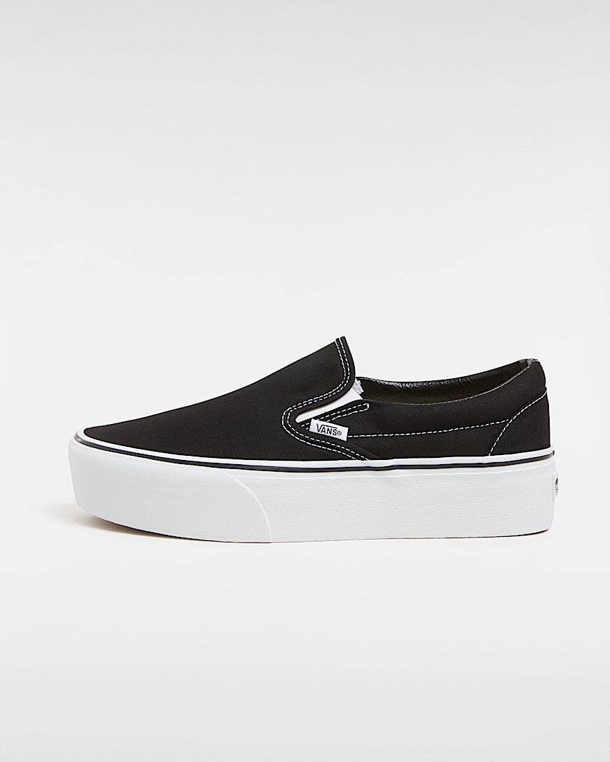 Classic SlipOn Stackform Schuhe VANS Schwarz ALT5