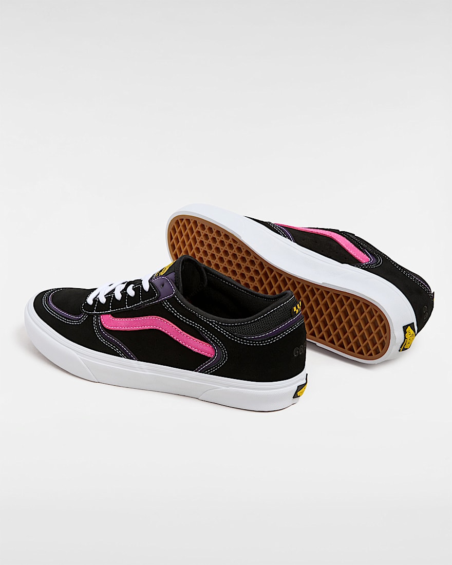 Skate Rowley Schuhe VANS SchwarzRosa ALT2
