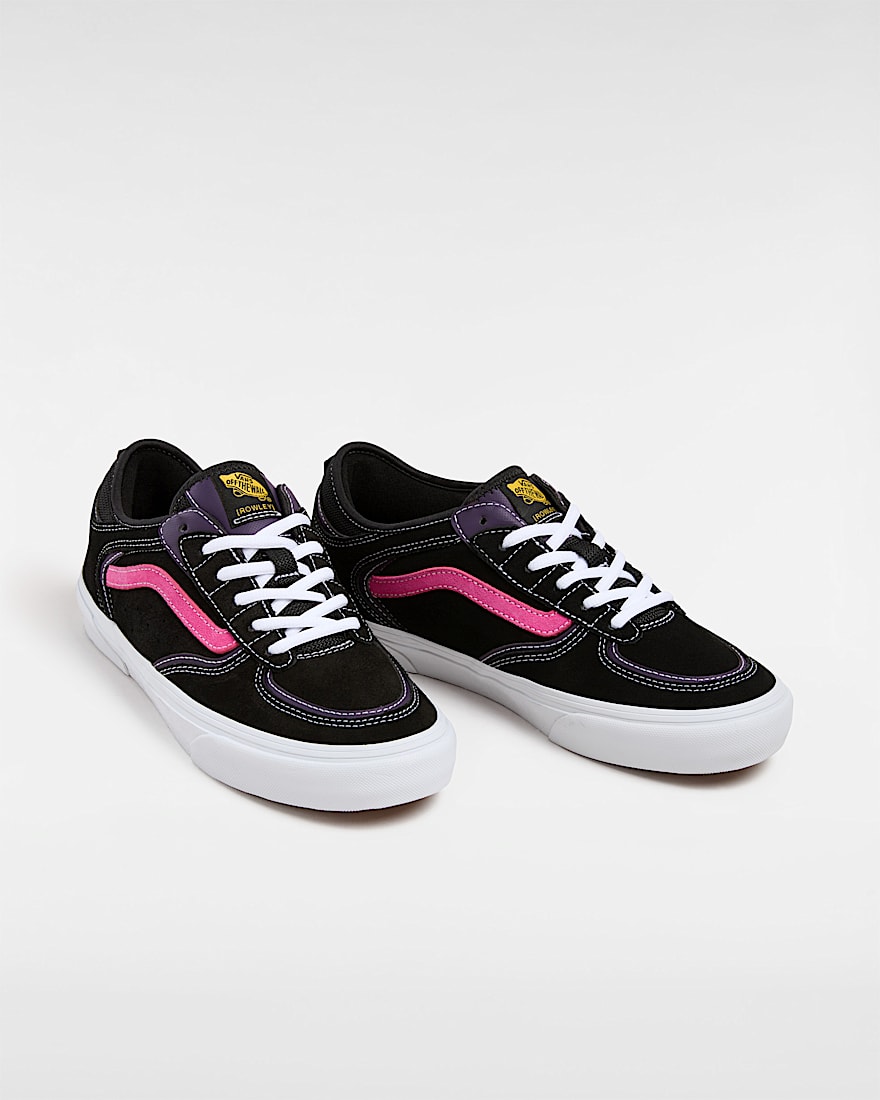 Skate Rowley Schuhe VANS SchwarzRosa ALT1