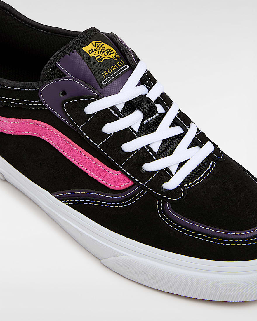 Skate Rowley Schuhe VANS SchwarzRosa ALT3