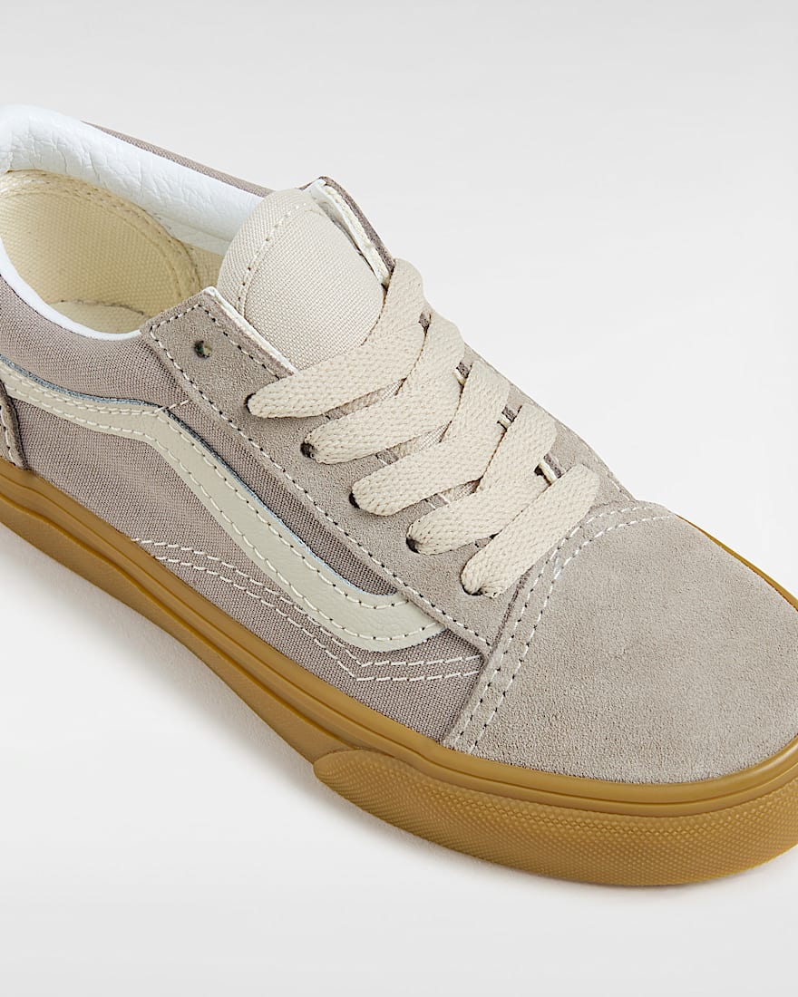 Kleine Kinder Old Skool Schuhe 48 Jahre VANS Grau ALT3