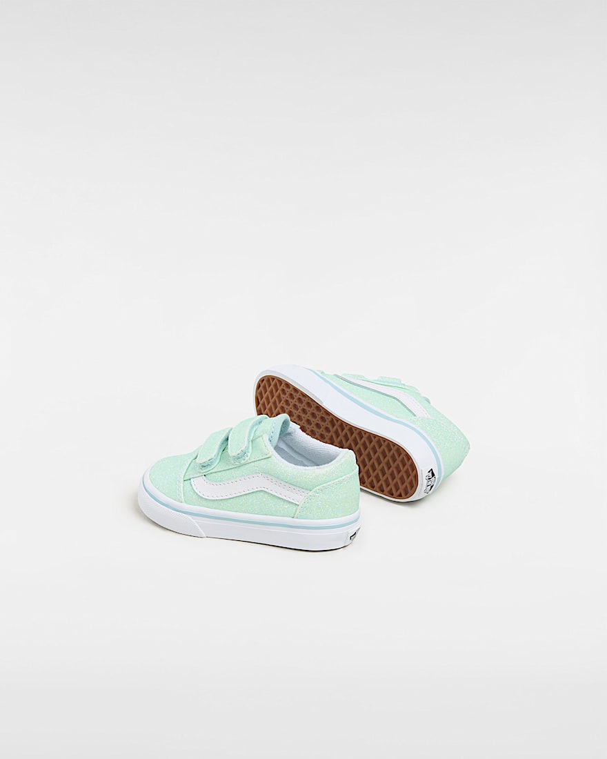 Buty dla dzieci na rzepy Old Skool Glitter (1-4 lata)
