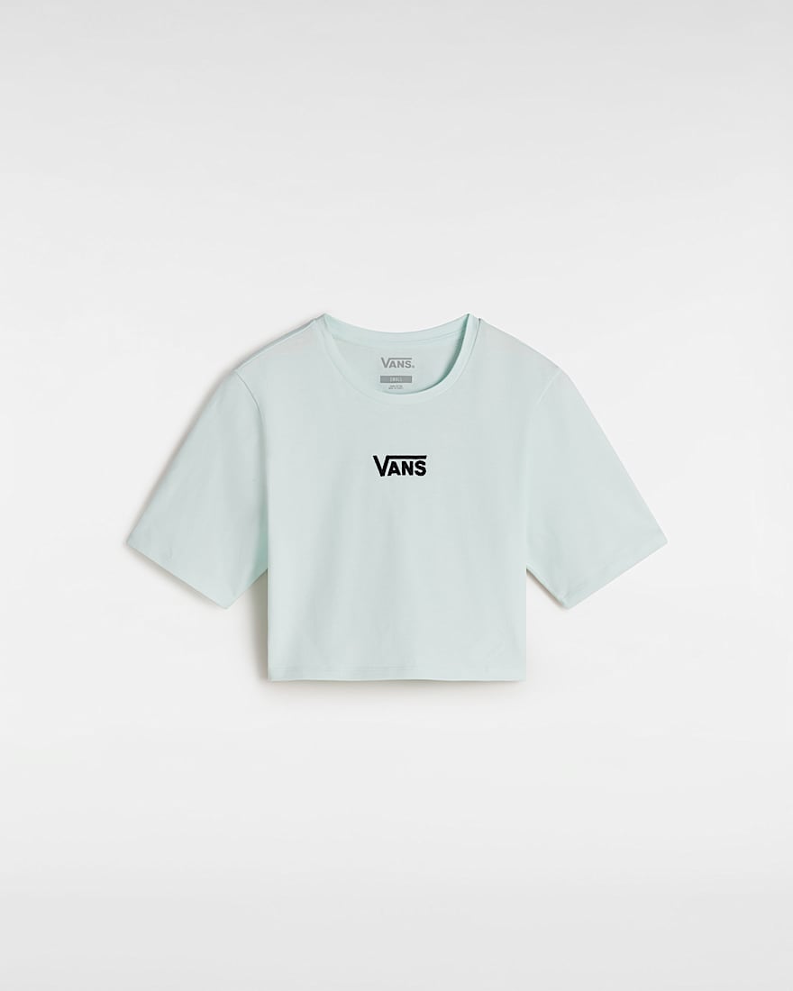 Flying V Crew Crop II TShirt VANS Grn HERO