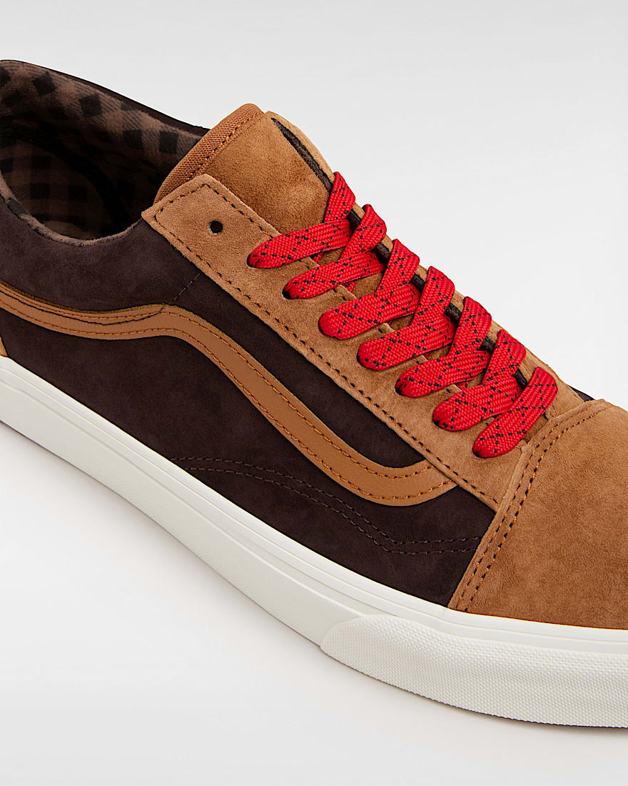 Old Skool Wildlederschuhe VANS OrangeBraun ALT3
