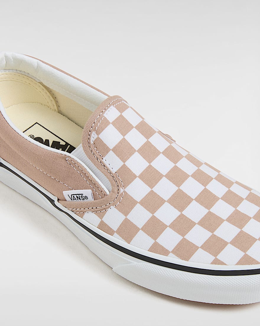 Classic SlipOn Checkerboard Schuhe VANS Rosa ALT3