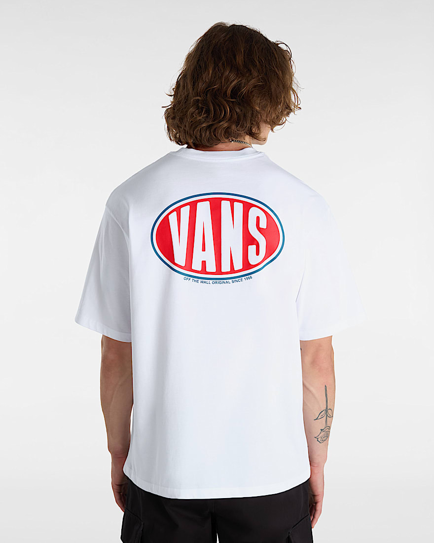 Spray On TShirt VANS White ALT3