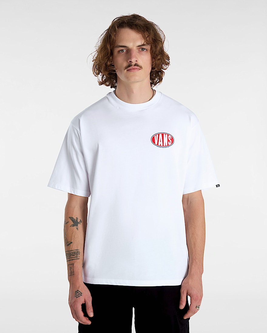Spray On TShirt VANS White ALT2