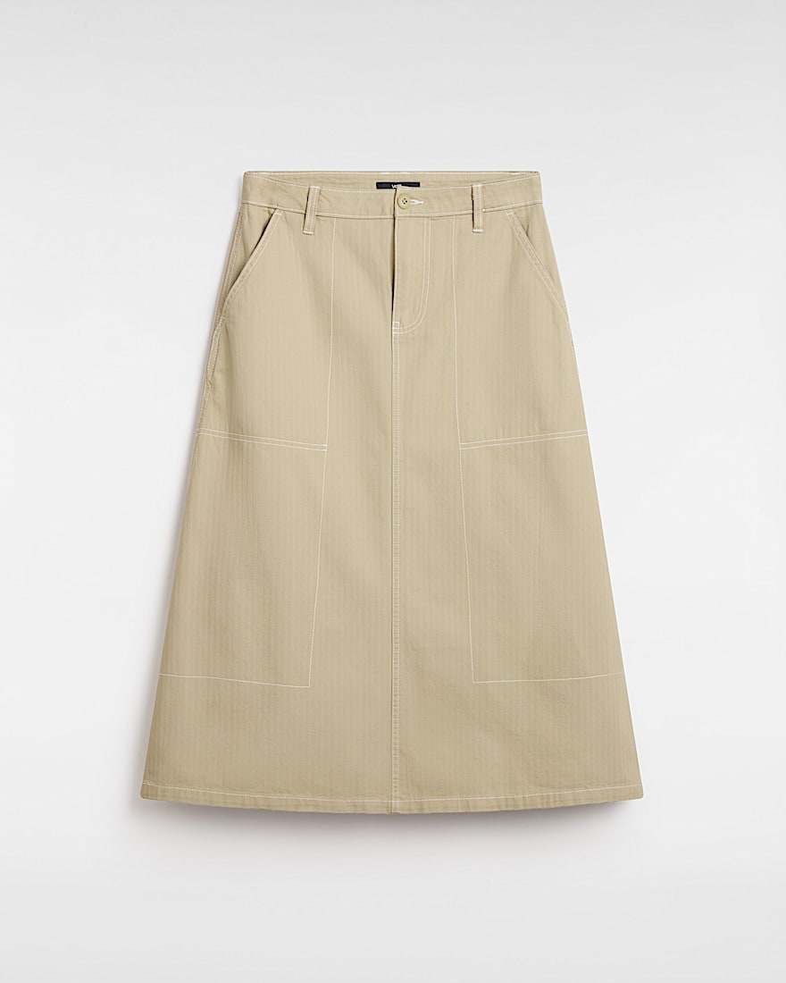 Codey Long Flare Utility Skirt - 1